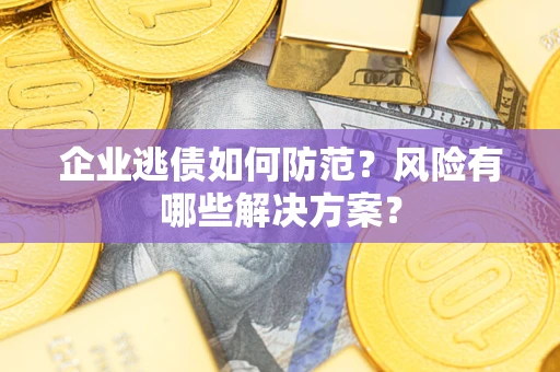 武汉企业逃债如何防范？风险有哪些解决方案？