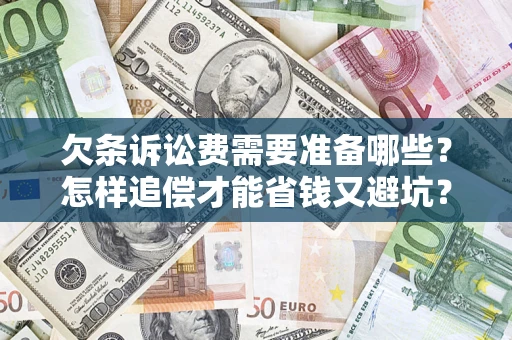 武汉欠条诉讼费需要准备哪些？怎样追偿才能省钱又避坑？