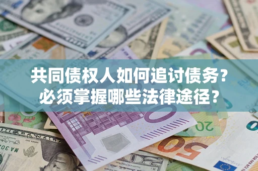 武汉共同债权人如何追讨债务？必须掌握哪些法律途径？