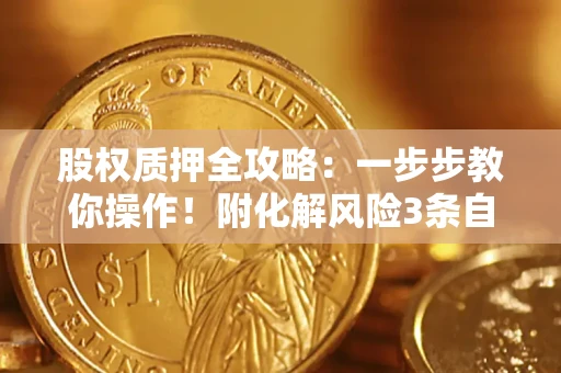武汉股权质押全攻略：一步步教你操作！附化解风险3条自救法则