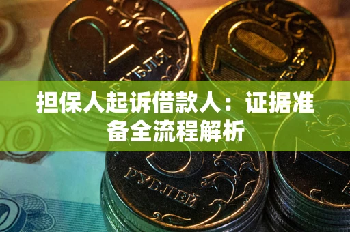 武汉担保人起诉借款人：证据准备全流程解析