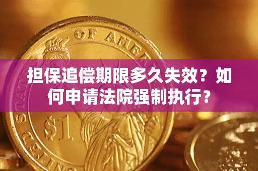 武汉担保追偿期限多久失效？如何申请法院强制执行？