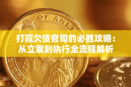 武汉打赢欠债官司的必胜攻略：从立案到执行全流程解析