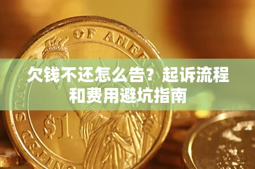 武汉欠钱不还怎么告？起诉流程和费用避坑指南