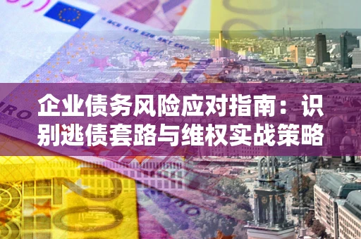 武汉企业债务风险应对指南：识别逃债套路与维权实战策略